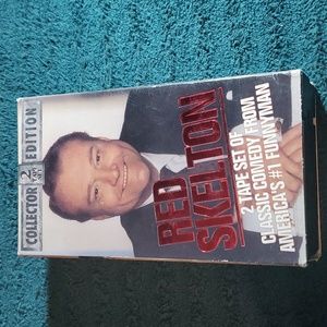 Red Skeleton vhs tape movie